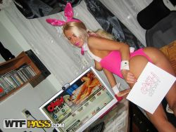 pornstar adele a point of fact sizzling blonde female friend displays her ass and tits 8 250x188