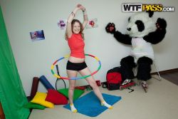 pornstar anja strapon amusing after aerobics 1 250x167