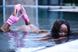 pornstar attractive ashley crimson within the pool 250x167