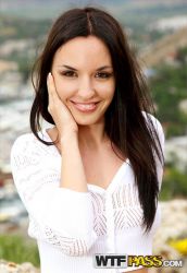 pornstar aurita bare female friend displays her tits and cunt on seashore 1 172x250