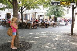 pornstar bella baby after scorching outdoor sex blonde hottie were given facial 1 250x167