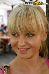 pornstar bella baby after scorching outdoor sex blonde hottie were given facial 167x250