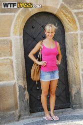 pornstar bella baby after scorching outdoor sex blonde hottie were given facial 2 167x250