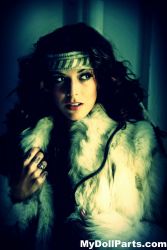 pornstar brunette babe kayla jane teases the digital camera 167x250