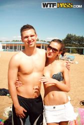 pornstar dasi west a few beginner sluts having laugh on seashore 6 167x250