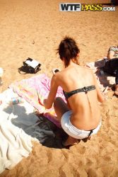 pornstar dasi west a few beginner sluts having laugh on seashore 8 167x250