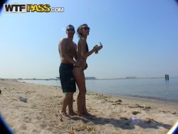 pornstar dasi west two novice bitches having laugh fortunate man on seaside 3 250x188