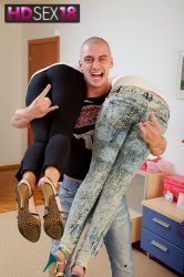 pornstar destiny joanna two lovable beautiful women proportion one exhausting meaty cock 1 166x250