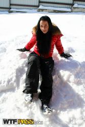 pornstar emmy scorching newbie vixen blue eyes sucks her bf outdoor 5 167x250