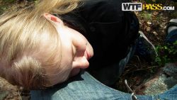 pornstar evelina beautiful female friend sucks her boyfriend nature 15 250x141