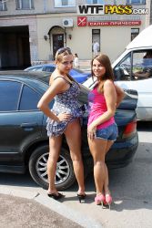 pornstar grace madelyn fortunate man choices up two chicks and fucks them public 167x250