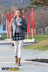 pornstar katya youngster female friend seems superb her autumn outfit 13 167x250