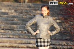 pornstar katya youngster female friend seems superb her autumn outfit 5 250x167
