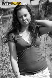 pornstar krystinka gorgeous novice brunette posing along her garments on 13 167x250