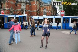 pornstar nadia bella sexy teen slut presentations her tasty knockers public 2 250x167