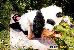 pornstar penny babe pleasing buttocks fucks panda sex toy 13 250x167