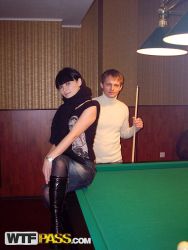 pornstar vika blue eyed beginner babe posing seductively billiard room 3 188x250