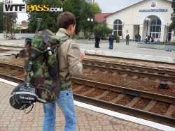 pornstar viktoria lusty brunette female friend posing bare nature along her bf 1 250x188