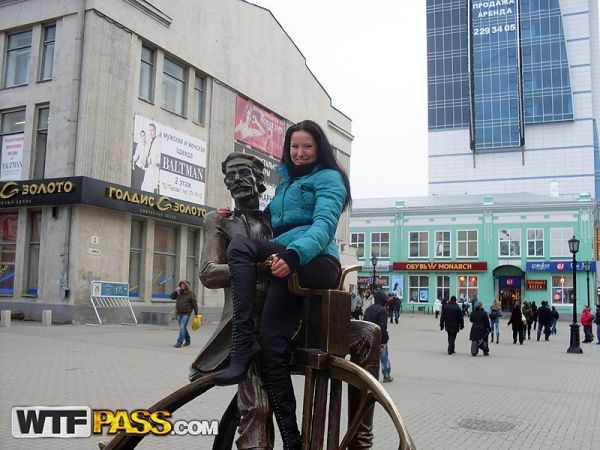 Pornstar Yulia Two Novice Tramps Posing Provocatively Each And Outdoor